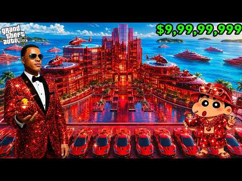 FRANKLIN WINS AND SHINCHAN FAILS AND BECOME BILLIONAIRE IN GTA5 || FRANKLIN BHAIYA