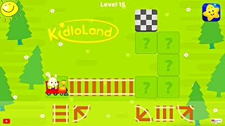 KidloLand Kids & Toddler Games | Basic📱Coding Learning | Build Track for the Train 🚂 screenshot 5