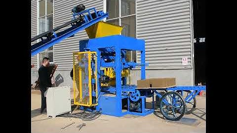 QTJ4-30C SEMI AUTO BLOCK MAKING MACHINE FULL LINE