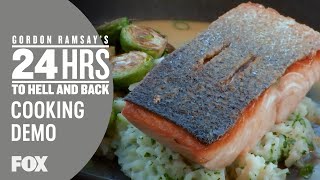 Gordon impresses these level one cooks with his amazing chefspertise
by showing them how to make a simple delicious dinner. subscribe now
for more ram...