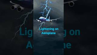 Lightening on Aeroplane. #facts #funfacts #knowledge #knowledgebook