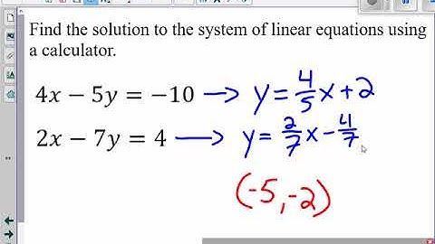 Unit 3 Day 1 Video - Systems by Graphing and Elimination