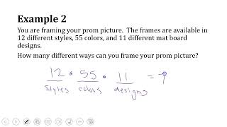 Counting Techniques | Fundamental Counting Principle | Problems 1–3 | Finite Math Section 1.3