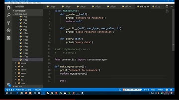 10 4 Python @contextmanager