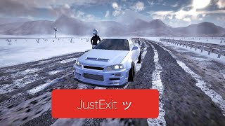 JustExitッ Max R34/Saurer vs Mustang He Thought He Could Win 💀 #drivezoneonline