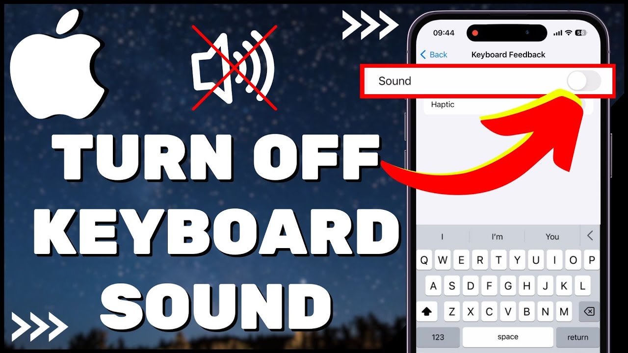 How To Turn Off Keyboard Sound On IPhone YouTube