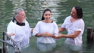 Jordan River Baptism, Israel 21 Jan 2023