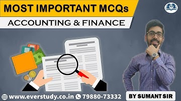 MCQs on Finance & Accounting | MHSET PYQs | UGC Net Commerce | Management | UPHESC | RPSC ABST