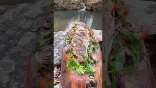 ÇAMURDA SAZAN BALIĞI PİŞİRME ? - Cooking Fish in primitive mud 🐟#short