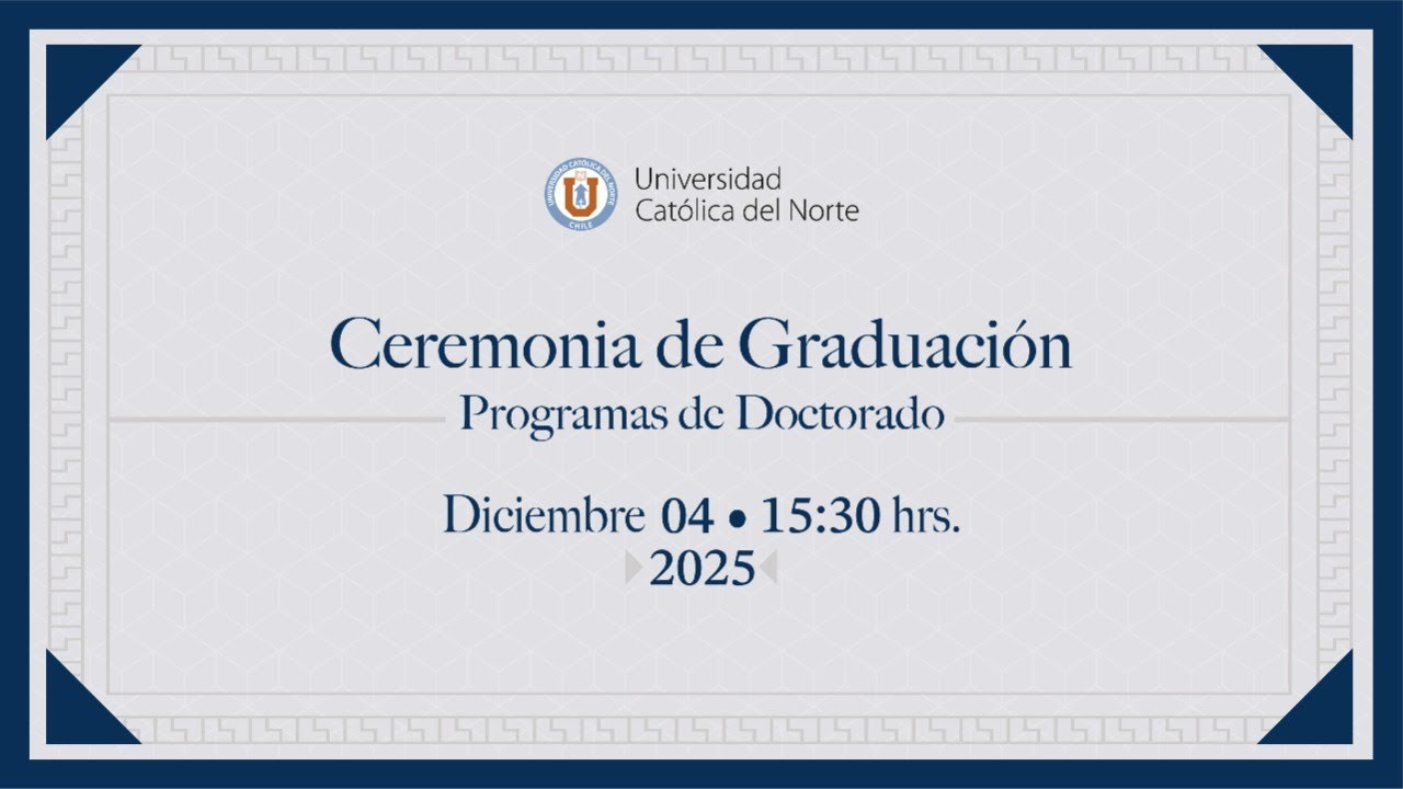 Ceremonia de Graduación Programa Doctorados - 2025 - YouTube