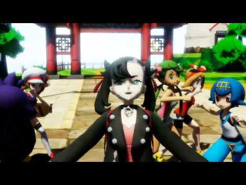 【MMD】PokeGirls x Morning Musume - 1 2 3