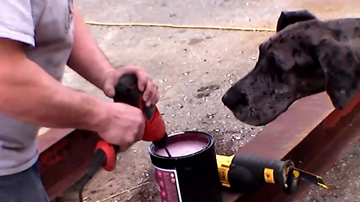 Xion Lab Rust converter paint for the building  I beams