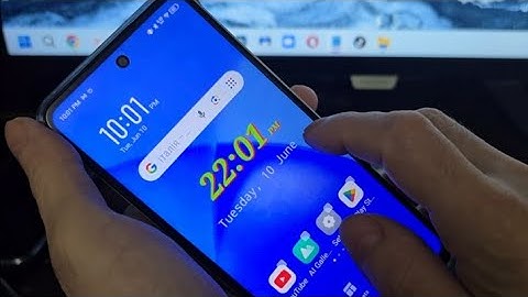 How to change clock style in infinix smart 10 | Infinix smart 10 lock screen clock setting