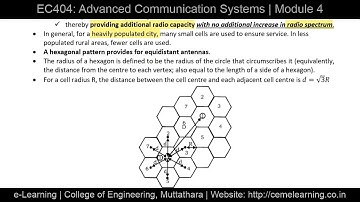 ACS Module 5 |Topic: Frequency Reuse Part 1