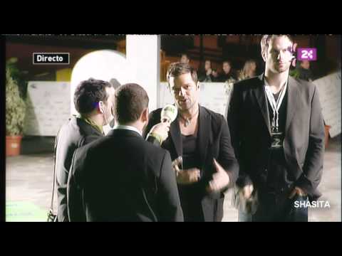 Ricky Martin - Alfombra Verde Premios Cadena Dial