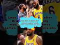 Less than 24 hours after Drake's leaked song mocked LeBron James, James made three decisions#fyp#nba
