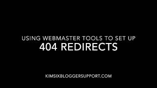 How to find and fix 404 Errors (Page Not Found Warnings)