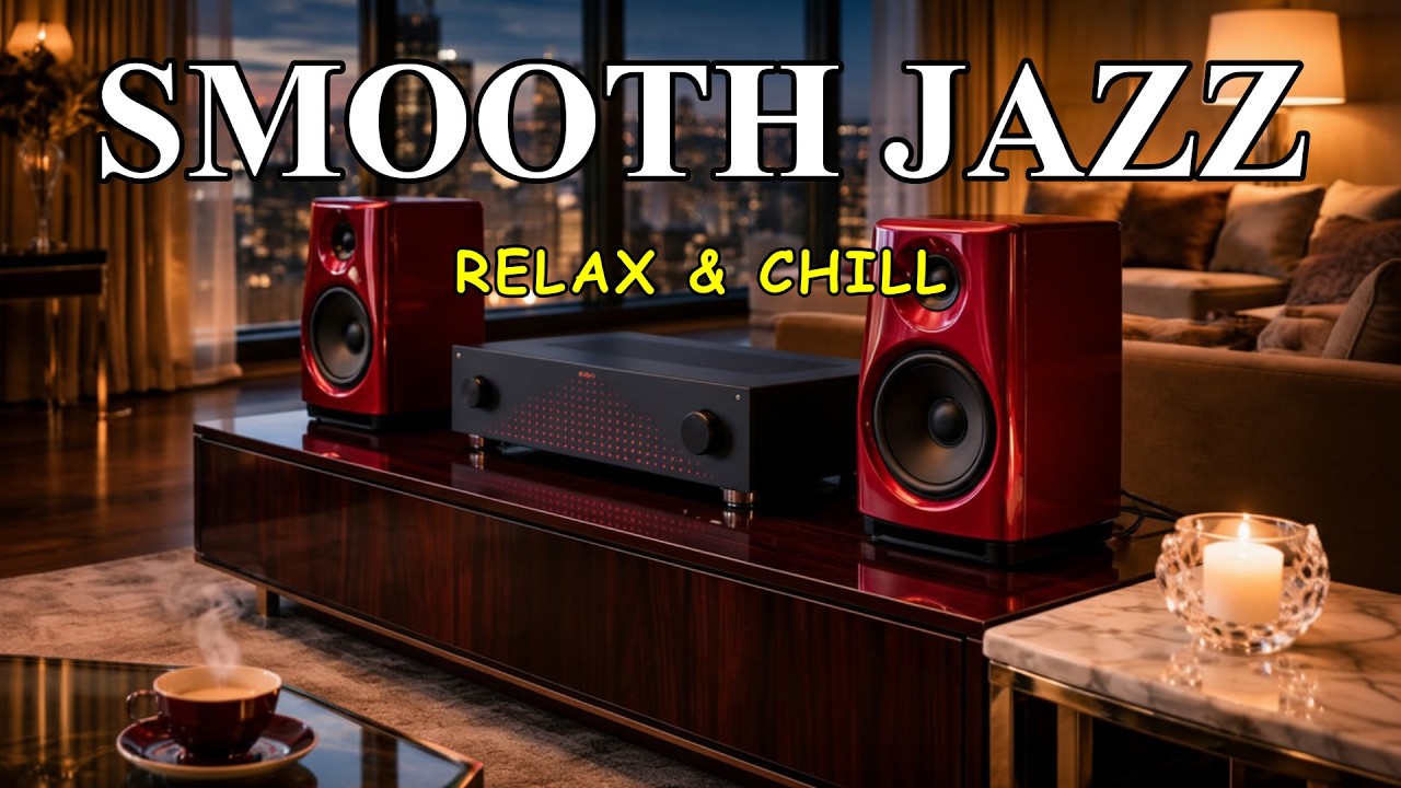 Smooth Jazz & Soul R&B Instrumental – Nighttime Relaxation Music