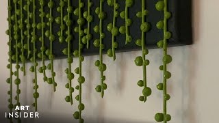 Making Plant Wall Art With ASMR | Art Insider