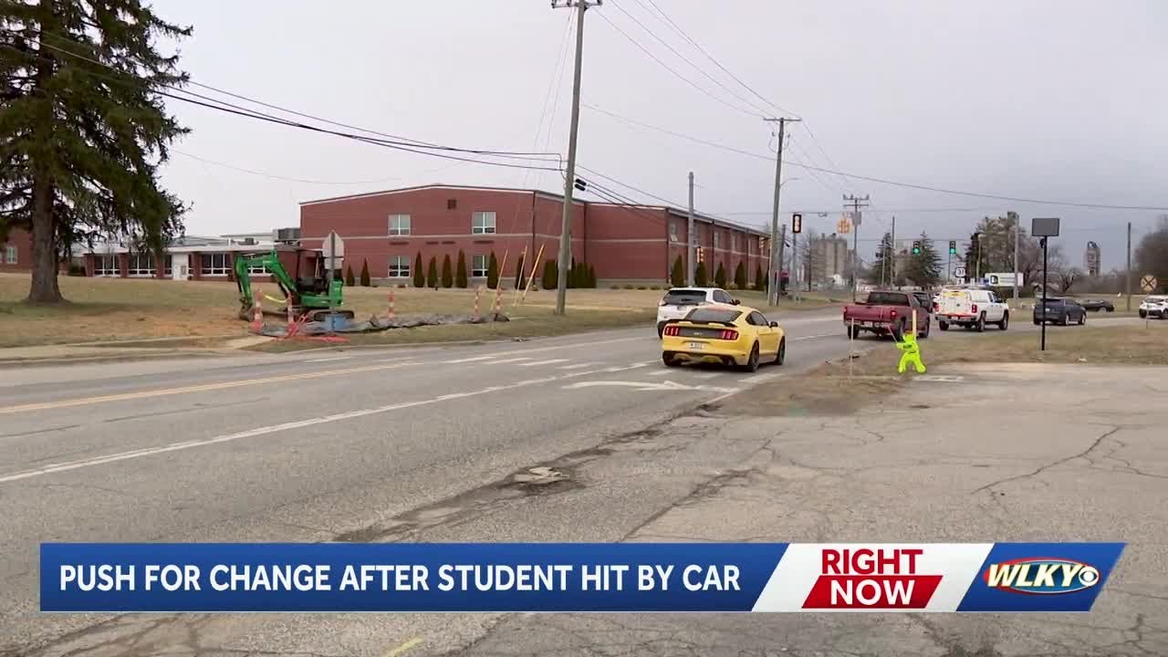 Teen hit in Sellersburg prompts renewed calls for crosswalk safety improvements
