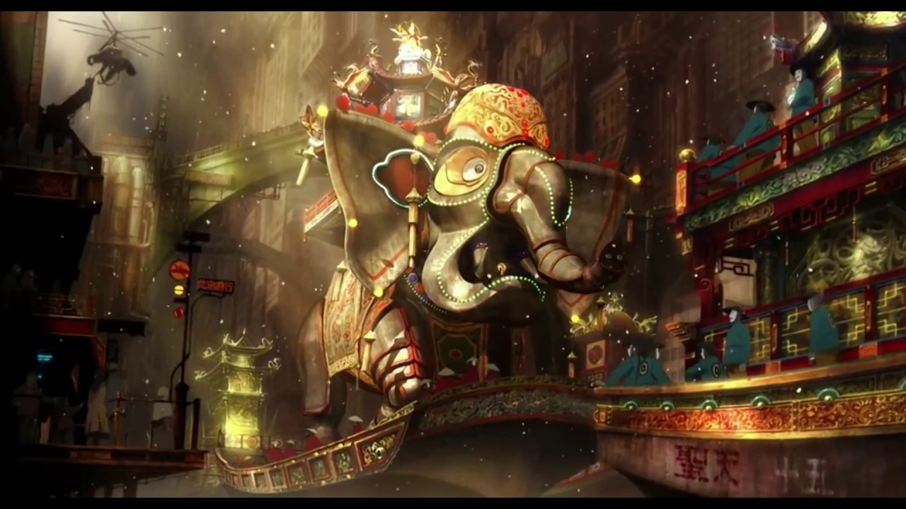 Ghost In The Shell 2 Parade Scene Re Imagined Soundscape Dystopian Comfort Youtube