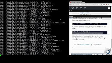 5  Update jars - Spark as execution engine for Hive