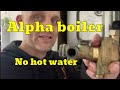 Boiler fault finding🥸No hot water Alpha 32CD