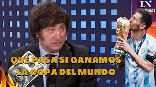 Milei Sobre El Mundial Antes De Argentina 🇦🇷 Vs México 🇲🇽 - + Voces 25/11/2022