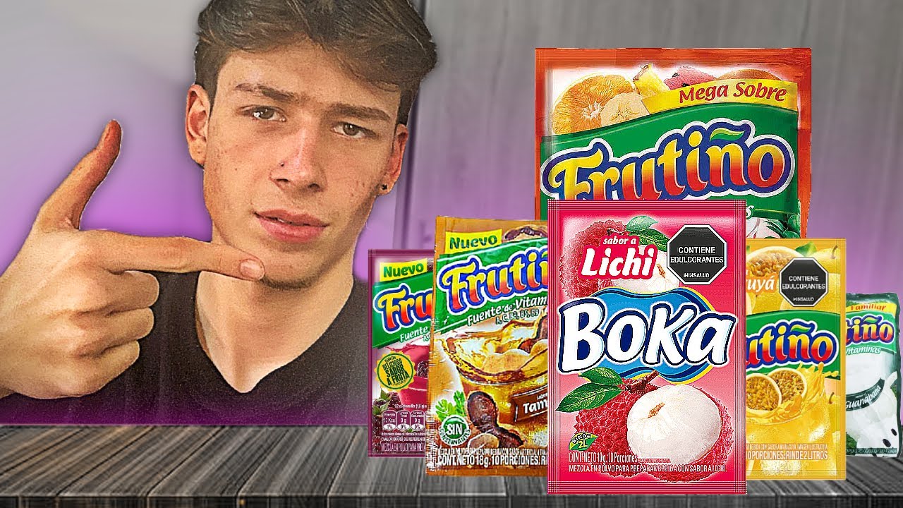 ¿Qué pasa si mezclo TODOS los jugos en polvo? 😱🍹 (No me lo esperaba)
