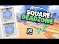 Avoir la deadzone carre sur rocket league version epic games fr st en  tuto complet 