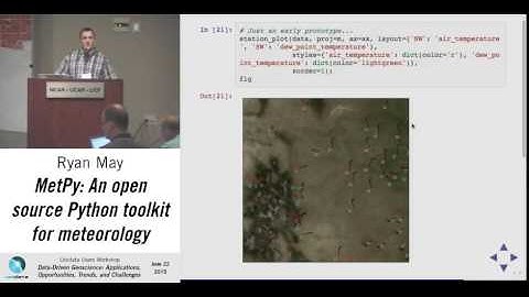 2015 Unidata Users Workshop: MetPy: An open source Python toolkit for meteorology