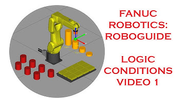 IF THEN ELSE AND SELECT STATEMENTS IN FANUCS ROBOGUIDE SOFTWARE