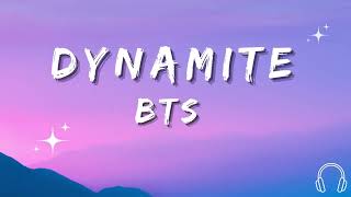 BTS - DYNAMITE (LYRICS)