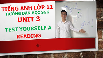 Tiếng Anh lớp 11 (Học SGK) - Unit 3 - Test yourself A - Reading