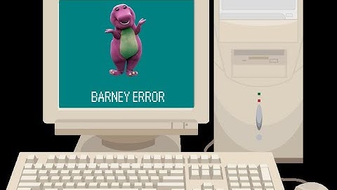 Barney Error Windows 95 Edition (16+ ONLY)