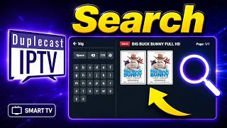 How to Search Channels, Movies and Series on IPTV App screenshot 4