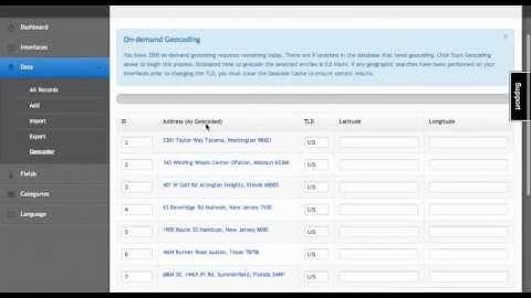 Importing Locations in MetaLocator