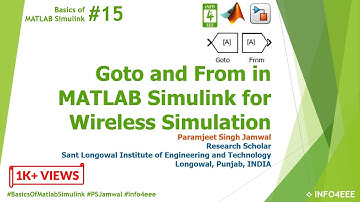 Goto and From in MATLAB Simulink for Wireless Simulation #15
