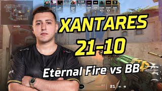 CS2 POV | EF XANTARES (2110) vs BB (mirage) | PGL CS2 Major Copenhagen 2024 Europe RMR A