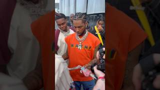 Key Glock gets his official RL Miami &#39;23 chain from @TheGLDShop