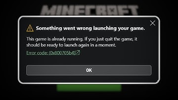 HOW TO FIX: Error Code 0x800705b4 Minecraft Launcher | This Game Is Already Running