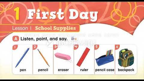 Everybody up 1 Student audio cd - Unit  1