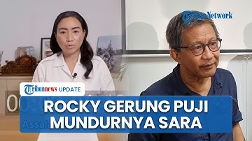 Rocky Gerung Puji Keputusan Rahayu Saraswati Mundur dari DPR RI, Sebut Jadi Contoh Pejabat Lain
