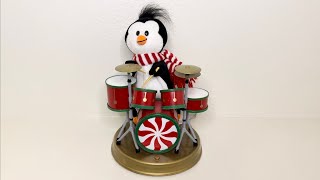 Gemmy-2008-Drummer Penguin