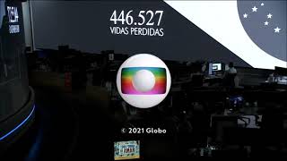 Encerramento Do Jornal Nacional Na Tv Globo Internacional 21052021