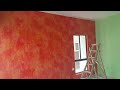 canvas wall texture design Successful Done