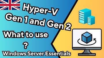 Windows Server 2025 Hyper-V Gen 1 vs Gen 2 uitgelegd – Wat is het verschil?