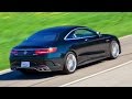 Mercedes-Benz S 65 AMG Coupe emerald green.Test drive in Santa Barbara.