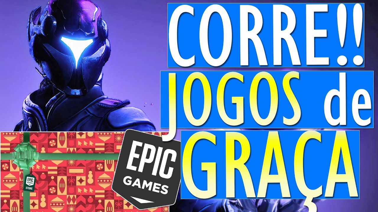 CORRE!! NOVOS JOGOS de GRAÇA PARA RESGATE GRÁTIS e PERMANENTE na EPIC  GAMES! JOGOS GRÁTIS para PC 
