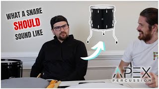 How to Get the PERFECT Marching Snare Sound - Snare Tuning Tutorial (ft. TJ Choquette)